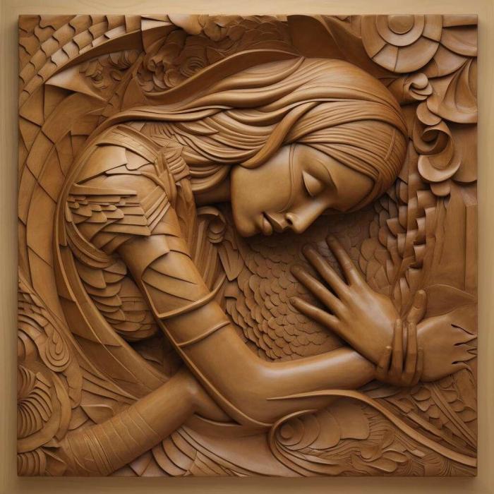 نموذج ثلاثي الأبعاد لآلة CNC 3D Art 